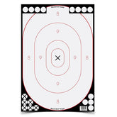 Birchwood Casey Shoot-N-C 18-inch bull's-eye target for self-adhesive use
